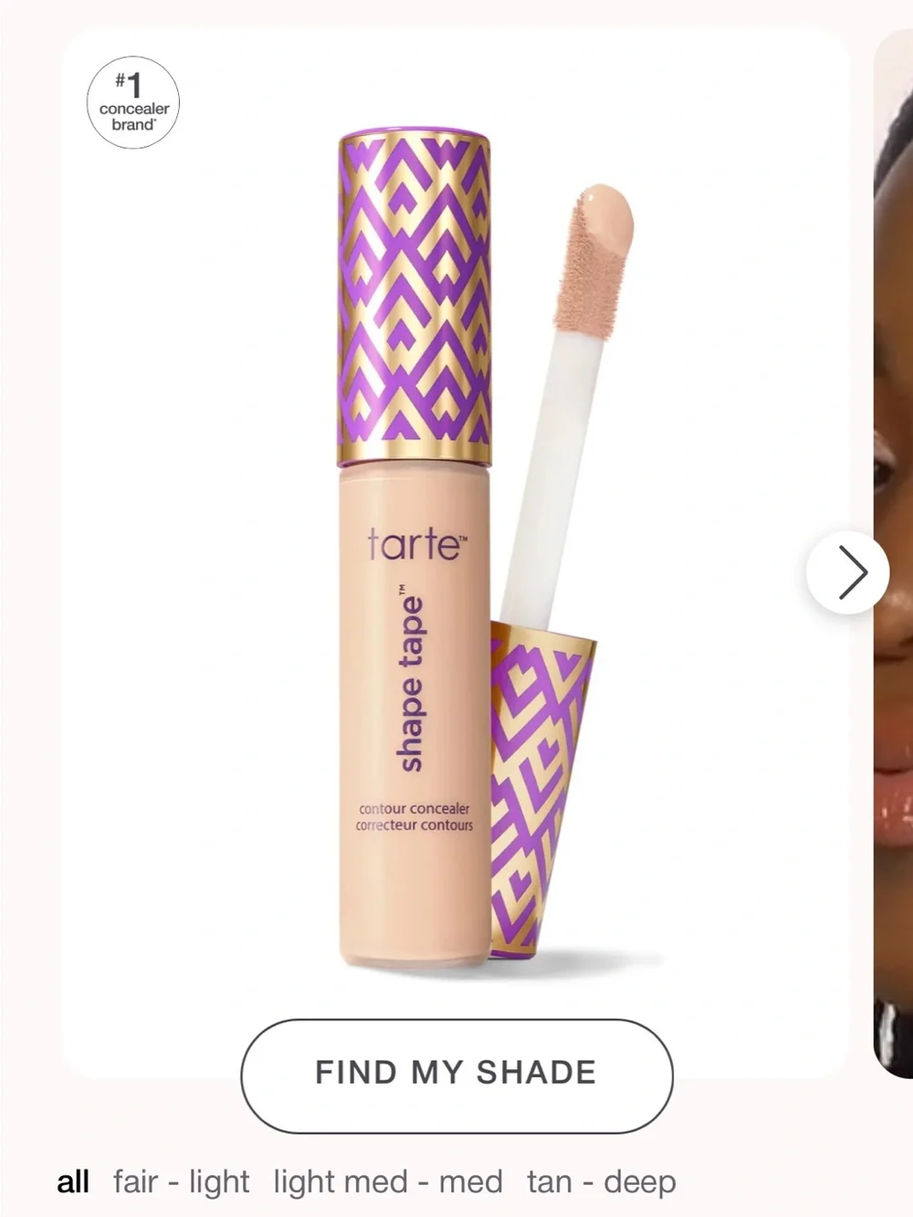 tarte Shape Tape Concealer - 22N light neutral
